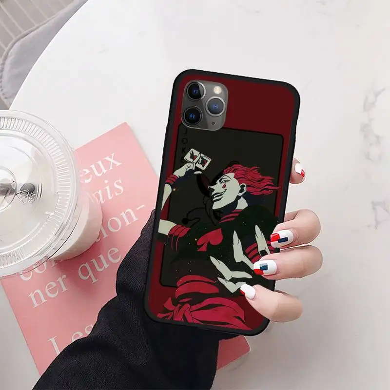 

hunter anime Phone Case for iPhone 11 12 mini pro XS MAX 8 7 6 6S Plus X 5S SE 2020 XR