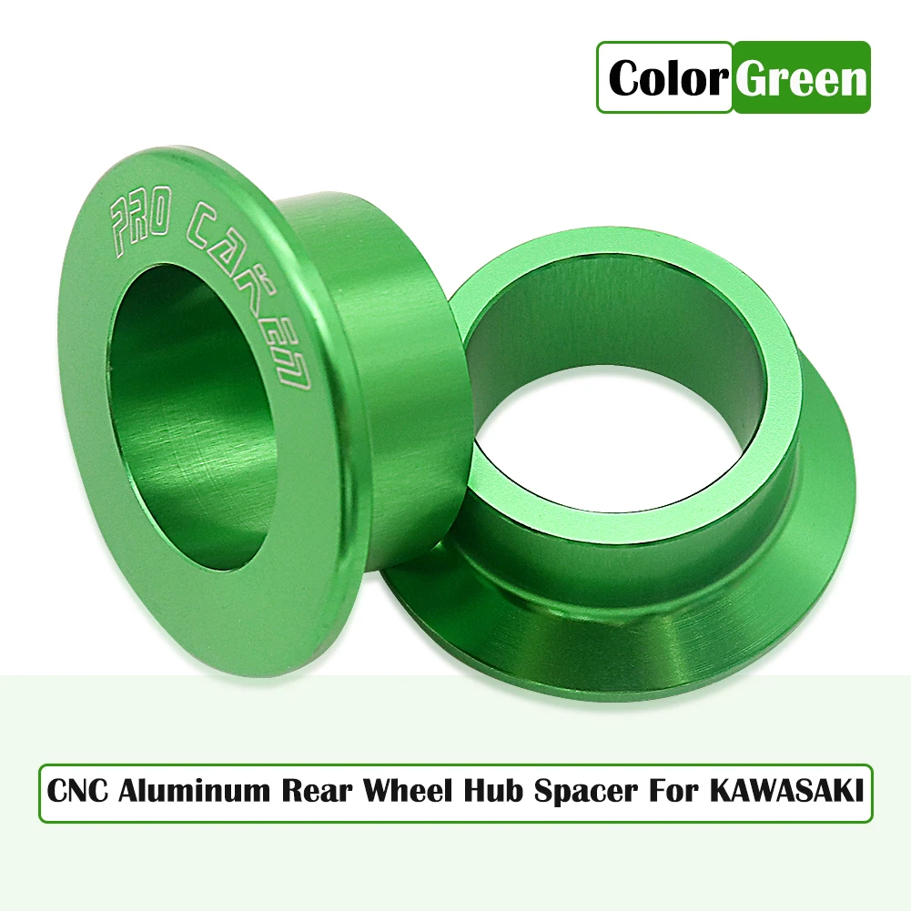 

Motorcycle CNC Rear Wheel Hub Spacers wheel busher For Kawasaki KX125 250 KXF250 KXF450 KLX450R 2003-2018 Motorcross Accessories