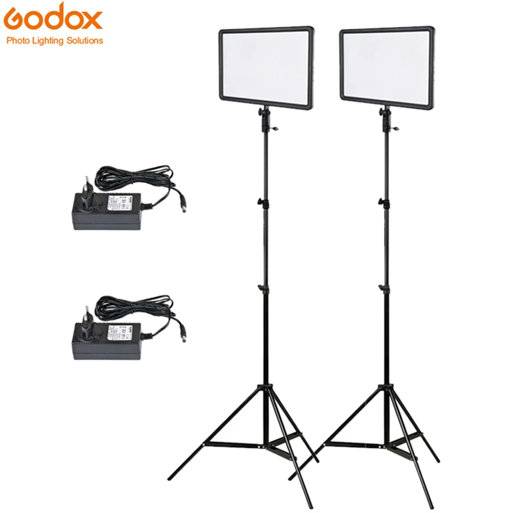 2x Godox сверхтонкий светодиодный светильник P260C 256 шт. для видеосъемки панель +