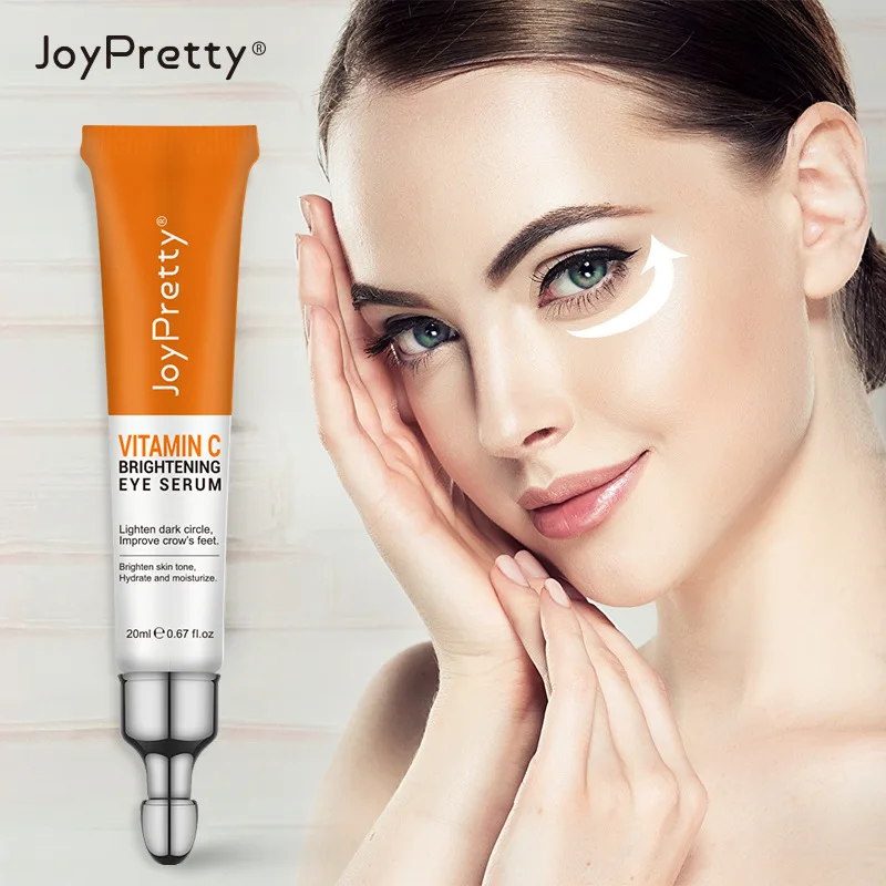 

JoyPretty Brighten Skin Colour VC Eye Cream Anti Dark Circle Eye Bags Wrinkle Removal Eye Care Eye Mask Moisturizing Serum Cream