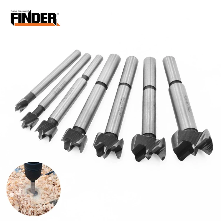 

5/7pcs Forstner Drill Bit Set Woodworking Carbide Tips Hole Saw Wood Drilling Fits Drill Press Hinge Window Wooden Cutting Tool