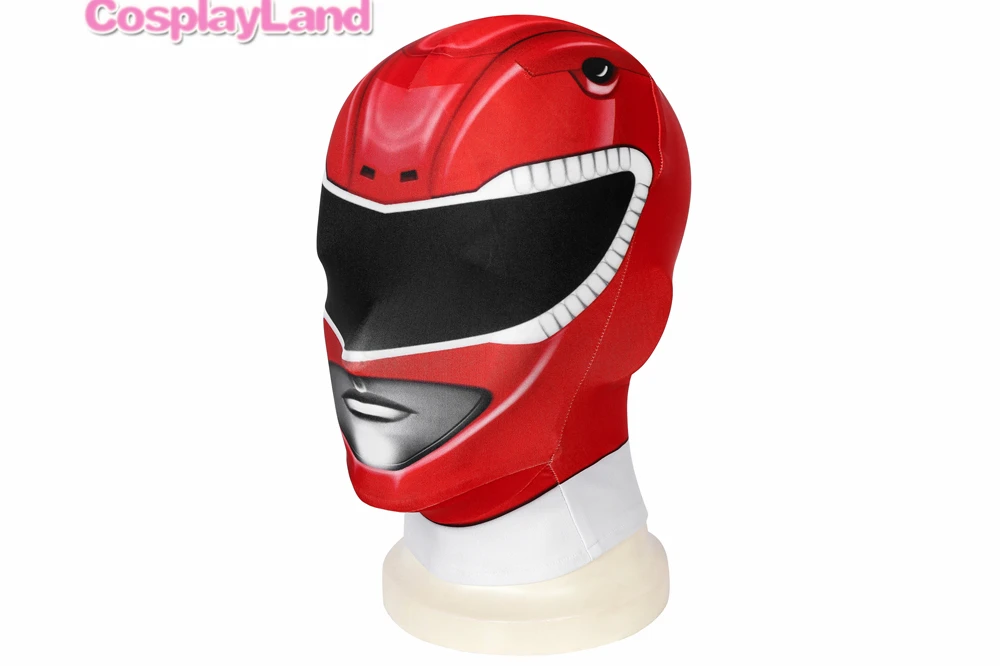 Tyranno Ranger Helmets Halloween Costumes Superhero Cosplay Accessories Stretchy Hat Black Red Green Yellow Dragon Rangers Masks |