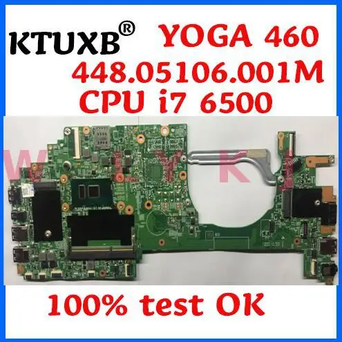 Материнская плата KTUXB 448.05106.001M для ноутбука Lenovo ThinkPad P40 YOGA 460 материнская 14283 1M CPU i7