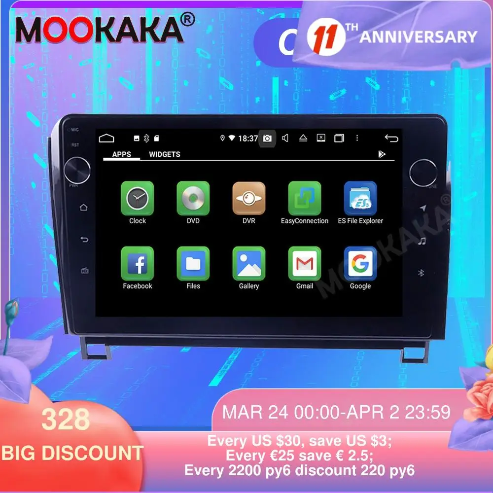 

FOR Toyota Sequoia /Tunda 2012 Android10.0 128GB Tesla Screen Car Multimedia Player GPS Navigation Auto Stereo Head unit Carplay