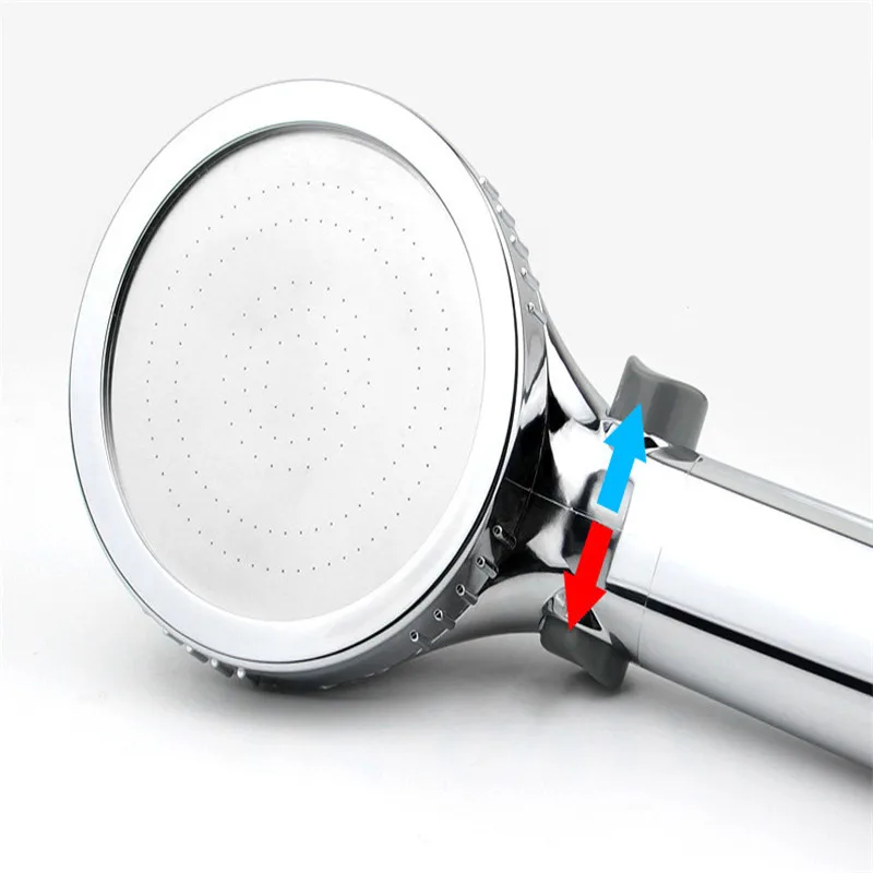 Душевая лейка с контролем давления водосберегающая насадка под давлением одна