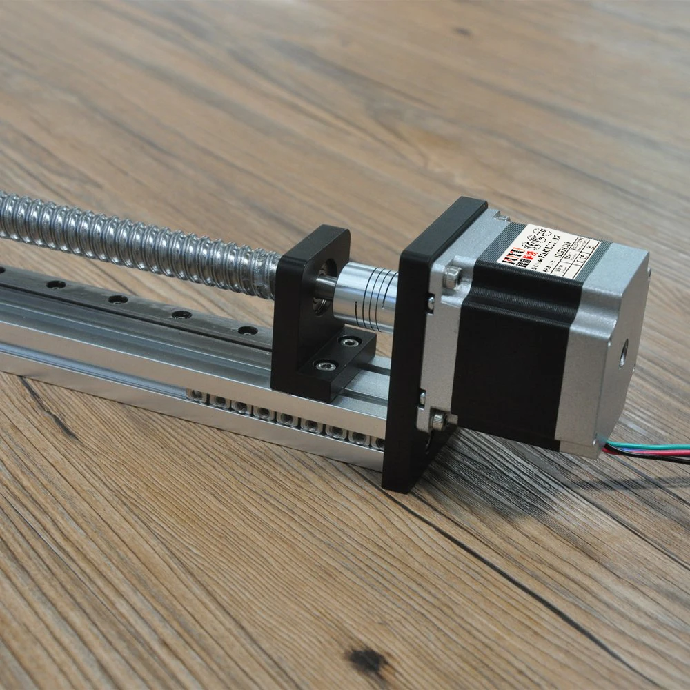 Шаговый двигатель Nema 23 для ЧПУ линейный перевод направляющий привод слайдов