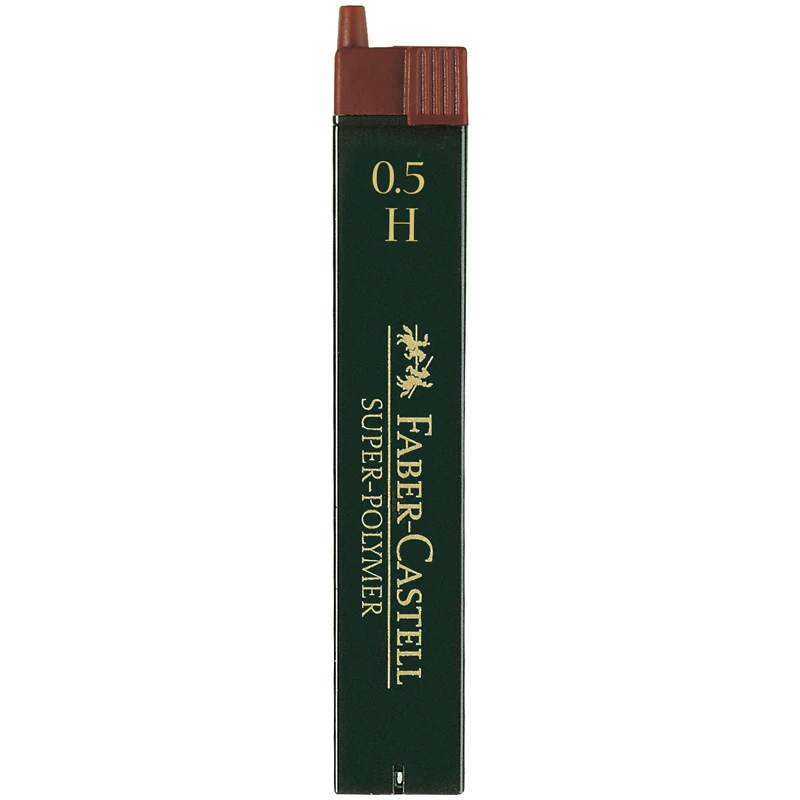 Грифели для механических карандашей faber castell &quotsuper polymer&quot 12шт. 0 5мм h|Ленты