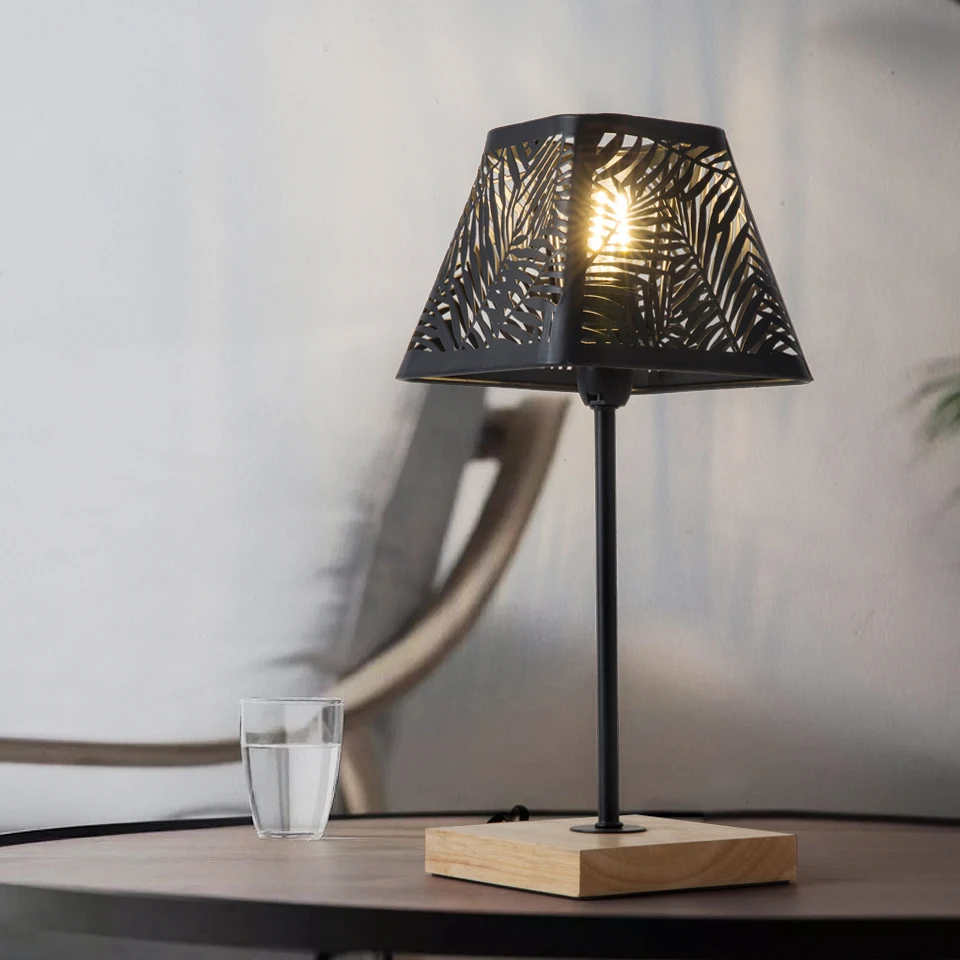 

OYGROUP Table Lamp E14 40W Desk Lamp Bar Light Decor Restaurant Table Lamp Romantic Night Light Bedside Bedroom Home Decor