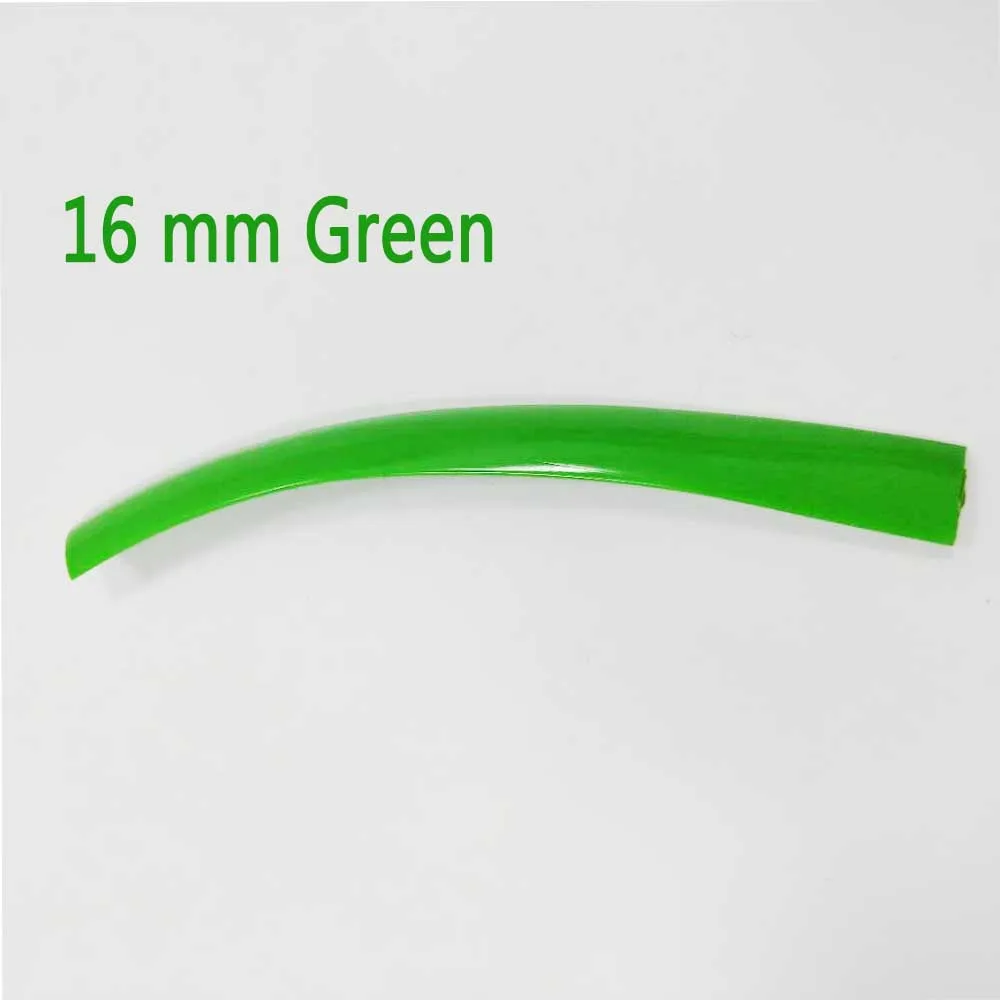 16mm green 32,8фт 10 м длина 16 мм/19 мм ширина Пластиковые Т-образные формы для аркадных игр MAME машина шкаф хром/черный - Цвет: 16mm green