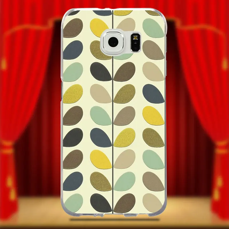 Уникальные силиконовые прозрачные чехлы Orla Kiely для телефонов Samsung Galaxy S2 S3 S4 S5 Mini S6