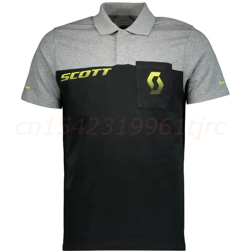 

2021 season racing Alpine F1 Team Aracing T-shirt Teamline scott short-sleeved Polo shirt Fan clothing 100% polyester
