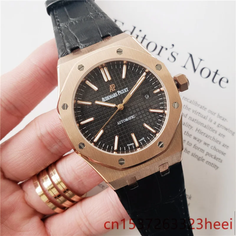

Audemars Piguet watch men's skeleton automatic mechanical AAA watch gold skeleton retro men's women watch quartz watch
