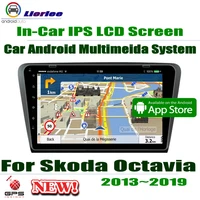 for skoda octavia 5e 20132019 accessories car android 10 1 ips lcd screen gps navigation system radio audio video stereo