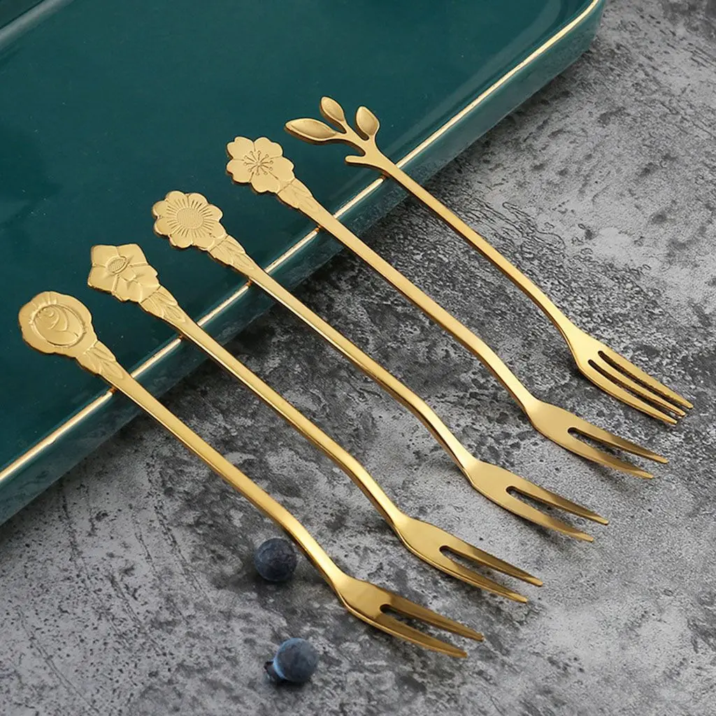 

1 шт., вилка для фруктов и салата, из нержавеющей стали