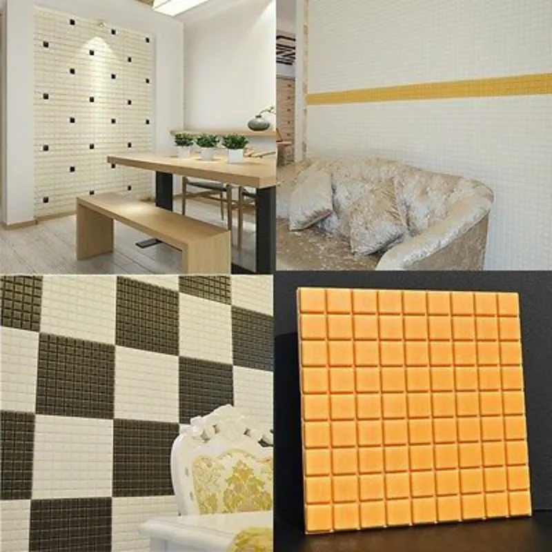 3D самодельная наклейка домашний декор кирпич/зеркало виниловая домашняя комната