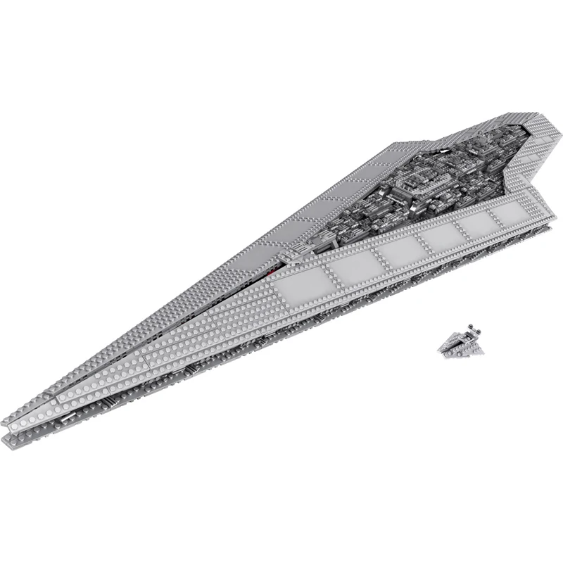 Lepining Star Wars 05028 набор Execytor супер Звездный Разрушитель Модель Строительный