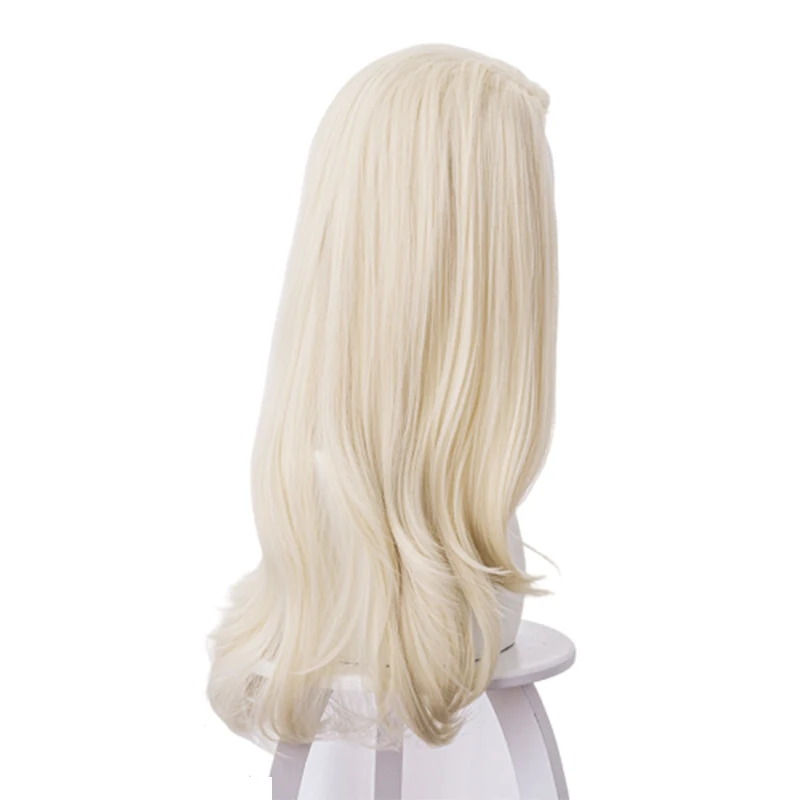Cossky парик Эльзы Cosplay новые длинные парики с белыми волосами | Тематическая одежда