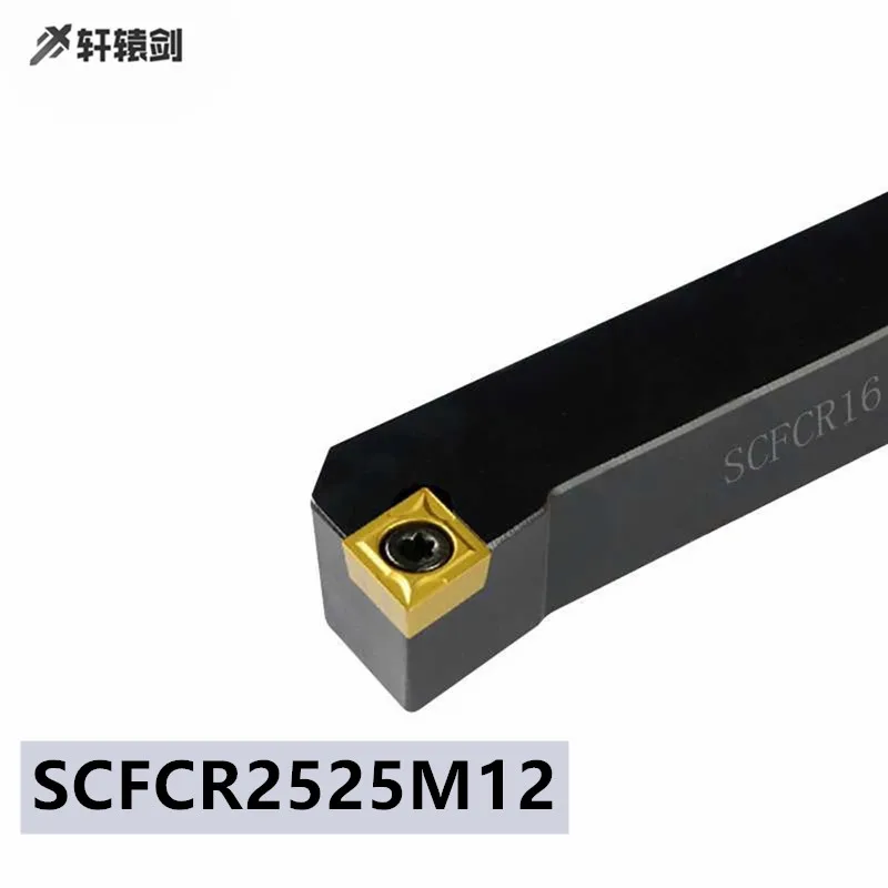 

1PC SCFCR 2525M12 SCFCL2525M12 Carbide Insert Outside The Tool Holder