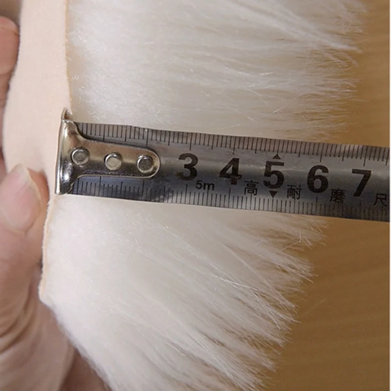 Однотонный меховой ковер для гостиной в скандинавском стиле современный длинный