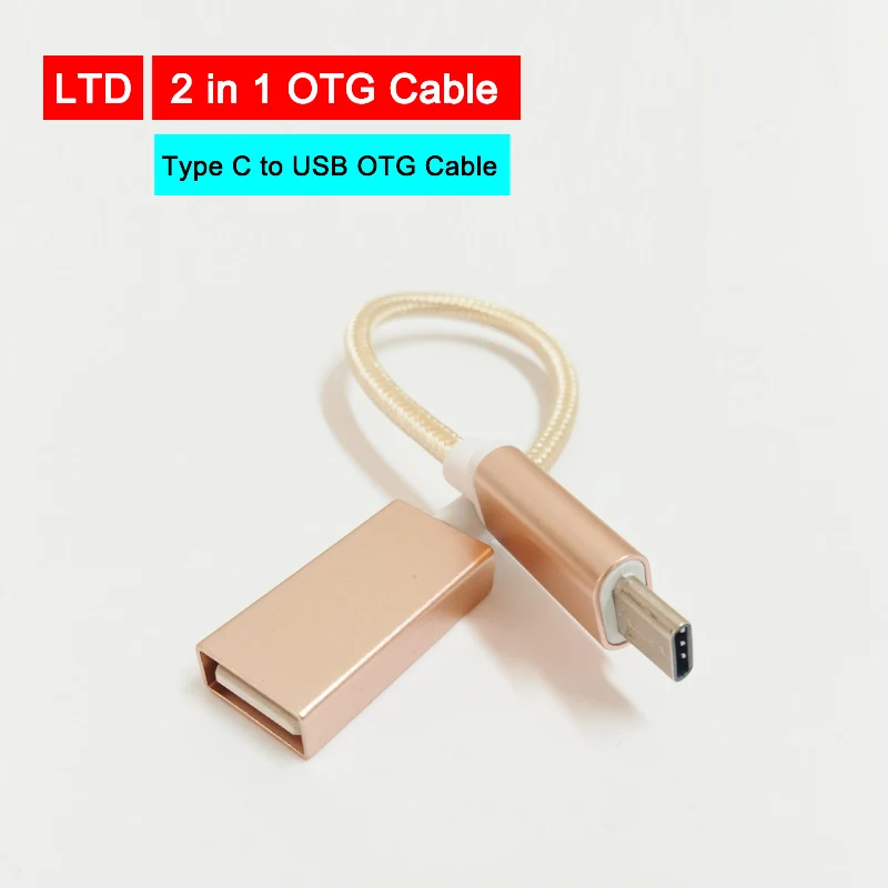 Адаптер Type C OTG для смартфона Oneplus 7 Pro Мобильный телефон Android устройство кабель