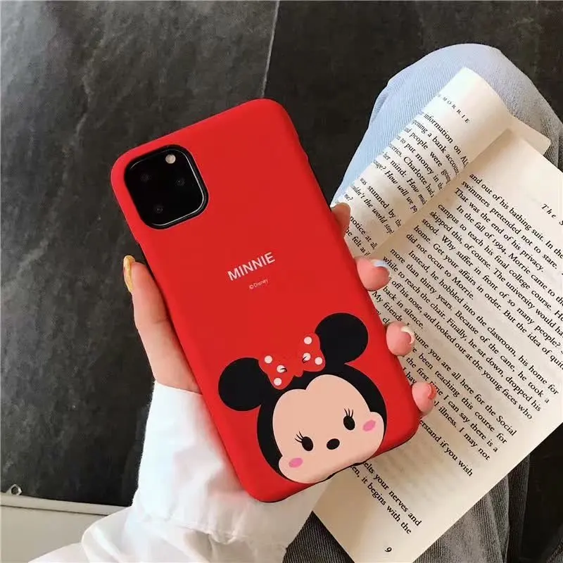 Милый чехол с мультяшным медведем, Кроликом, уткой для iphone 7, 8, 6, 6s PLUS, мягкий силиконовый чехол, задняя крышка для iphone X, XS, MAX, XR, 11 pro, max, Новинка