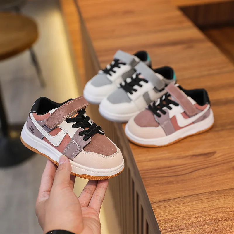 

Кроссовки детские для мальчиков и девочек, повседневная спортивная обувь для бега, на весну и осень