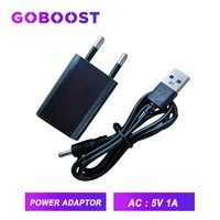goboost power supply adapter with usb interface 5v 1a dc 3 51 5mm booster monitor etc regulation charger adaptor supply eu plug
