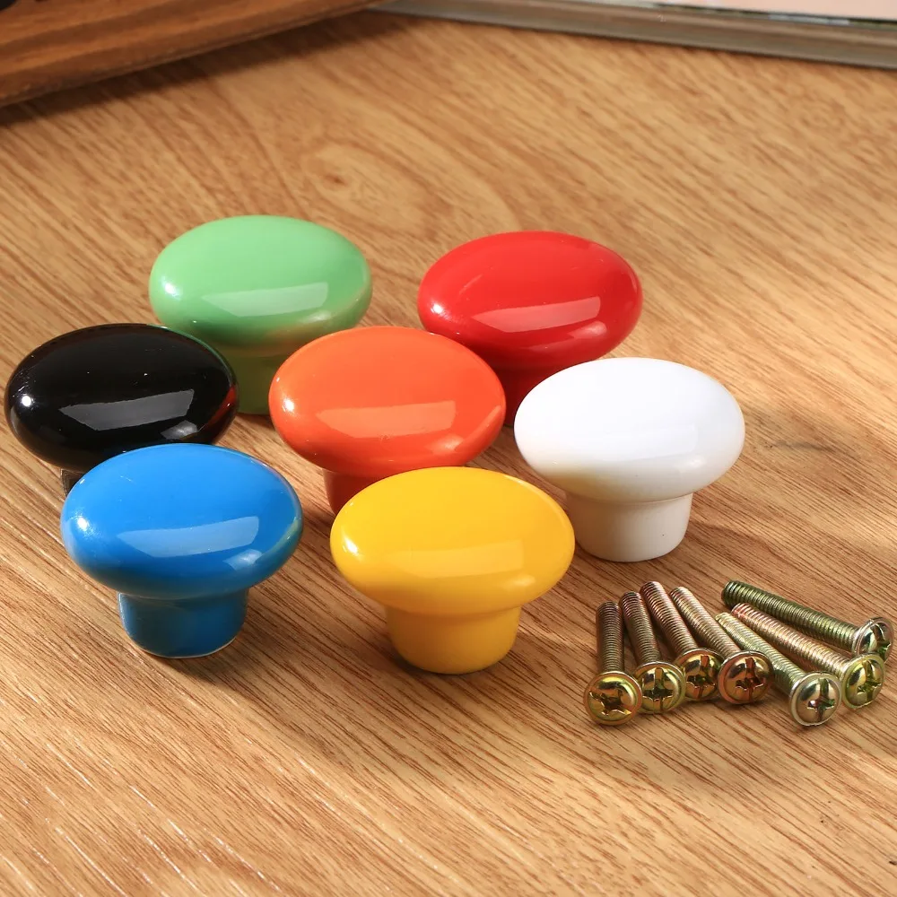 DRELD ручки для кухонной мебели шкафов и керамические ящиков фурнитура |