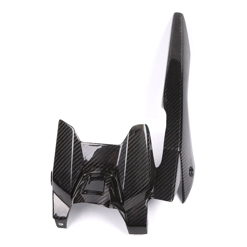 

Motorcycle Real Carbon Fiber Rear Tire Hugger Chain Guard Mud Fender Fairing MT07 2013 2014 2015 2016