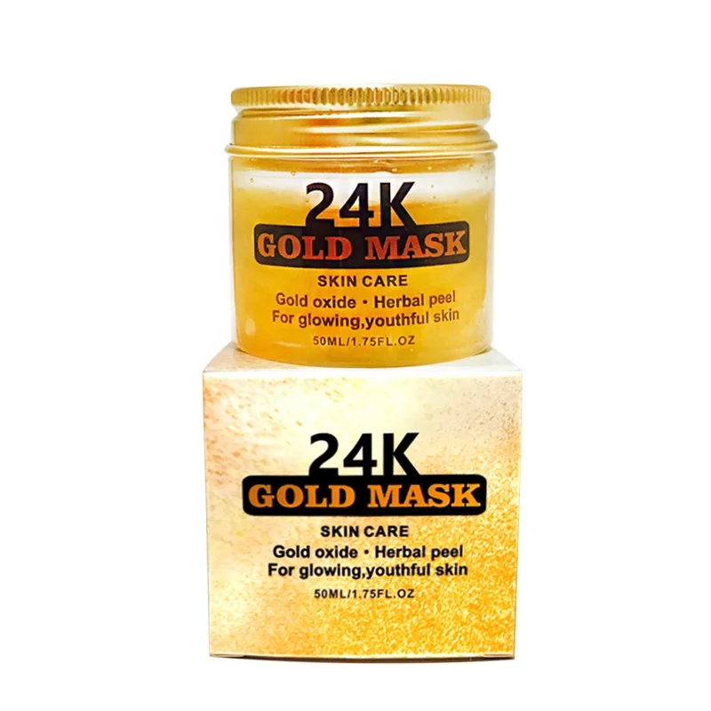 

SNMLPM 50ML 24k gold mask for face Removing blackheads Facial mask Shrink pores Moisturizing Tear mask Anti aging