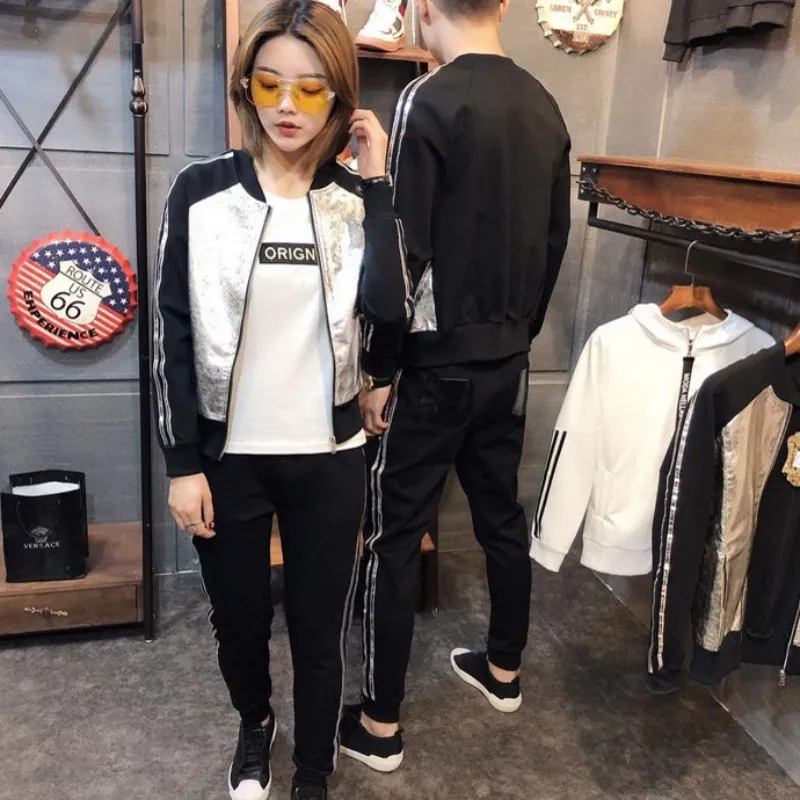 Костюм спортивный мужской с длинным рукавом приталенный пиджак брюки в полоску