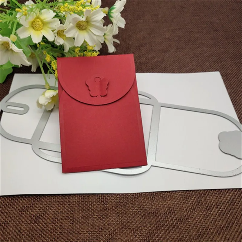 Коробка для конвертов металлические штампы трафареты рукоделия Скрапбукинг