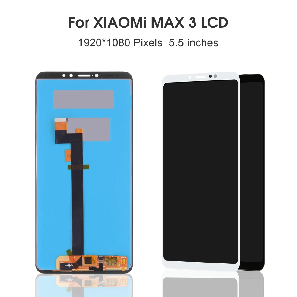 ЖК дисплей 6 9 ''для XIAOMI Mi MAX 3 с сенсорным экраном и дигитайзером в сборе сменный