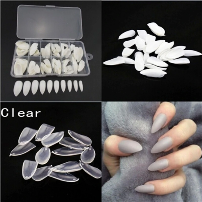 Water Drop Fake Nail High Quality Cheap 600 Nails Japanese Art Exquisite Fashion Elegant Simple Woman Lady | Красота и здоровье