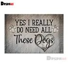 Набор для алмазной вышивки Dpsprue DF136, полноразмернаякруглая 5D картина текст из страз сделай сам, вышивка крестиком, Декор 3D, подарок