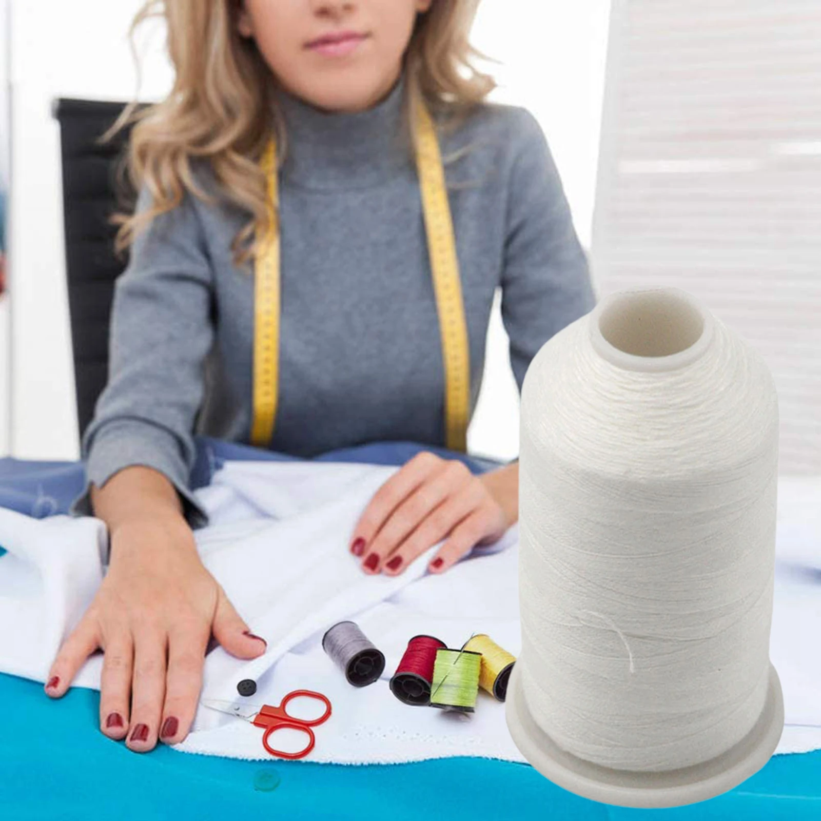 Белая 402 Водорастворимая швейная нить для ремесел ручной работы Dressmaker|Швейные