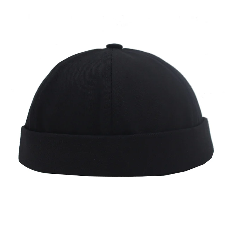 

Docker Cap Men Skullies Beanies Miki Men's Hats For Women Caps Brimless Cotton Worker Rolled Cuff Sailor Women's Bucket Hat Cap