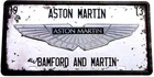 Металлические жестяные знаки Aston Martin, винтажный декор для кафе, паба, бара, гаража