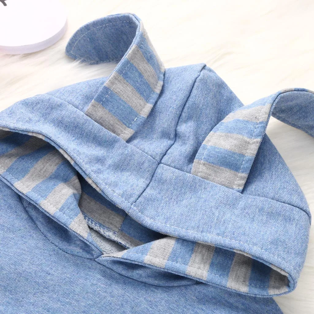 Одежда для маленьких девочек новорожденных одежда мальчиков с длинными рукавами