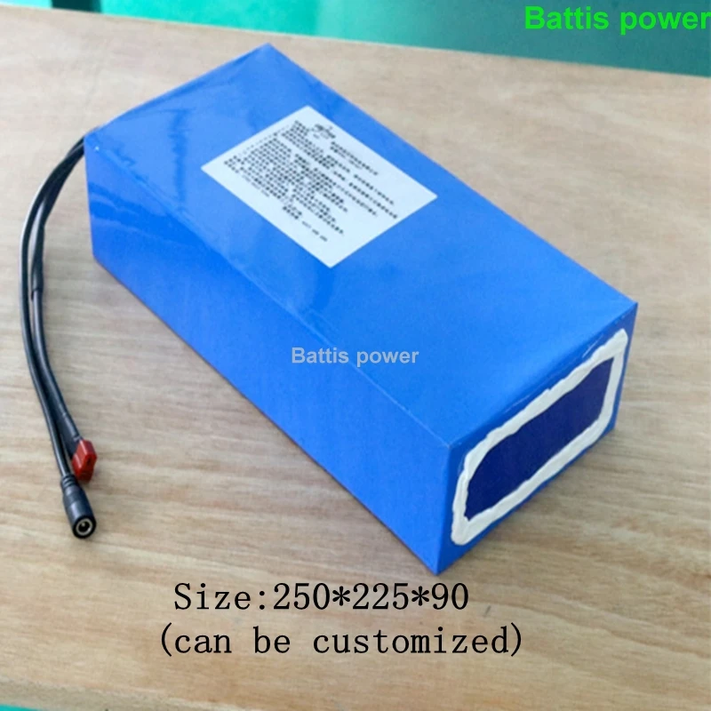 48v 35ah литий ионная аккумуляторная батарея Встроенный BMS 1000w 2000w мотор для