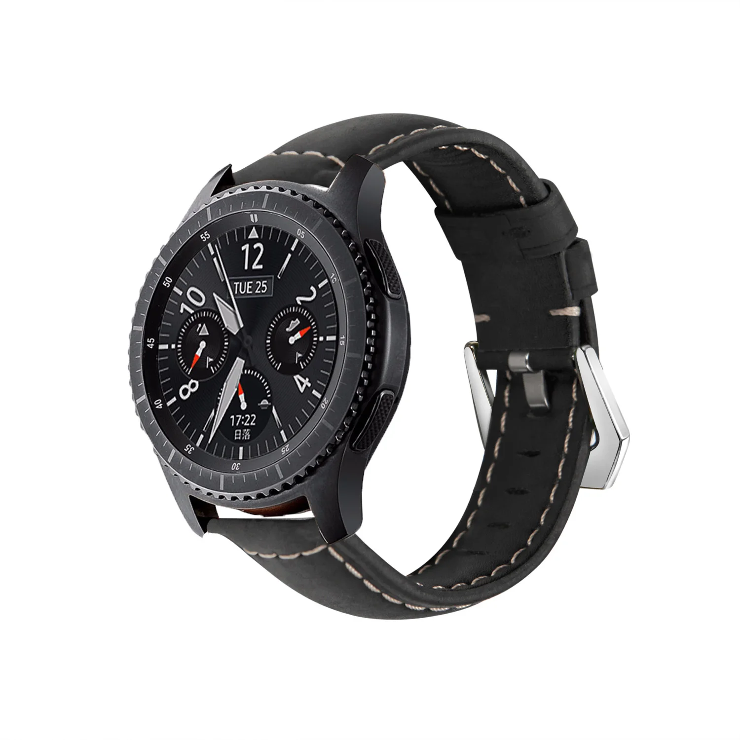 

Leather Strap for Samsung galaxy watch 46mm/gear S3 Huawei watch GT 2e/GT2 46MM amazfit GTR 47mm/pace/stratos Wristband
