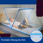 Портативная Складная койка с москитной сеткой, автоматически выдвигающаяся москитная сетка, без установки, складная койка для студентов