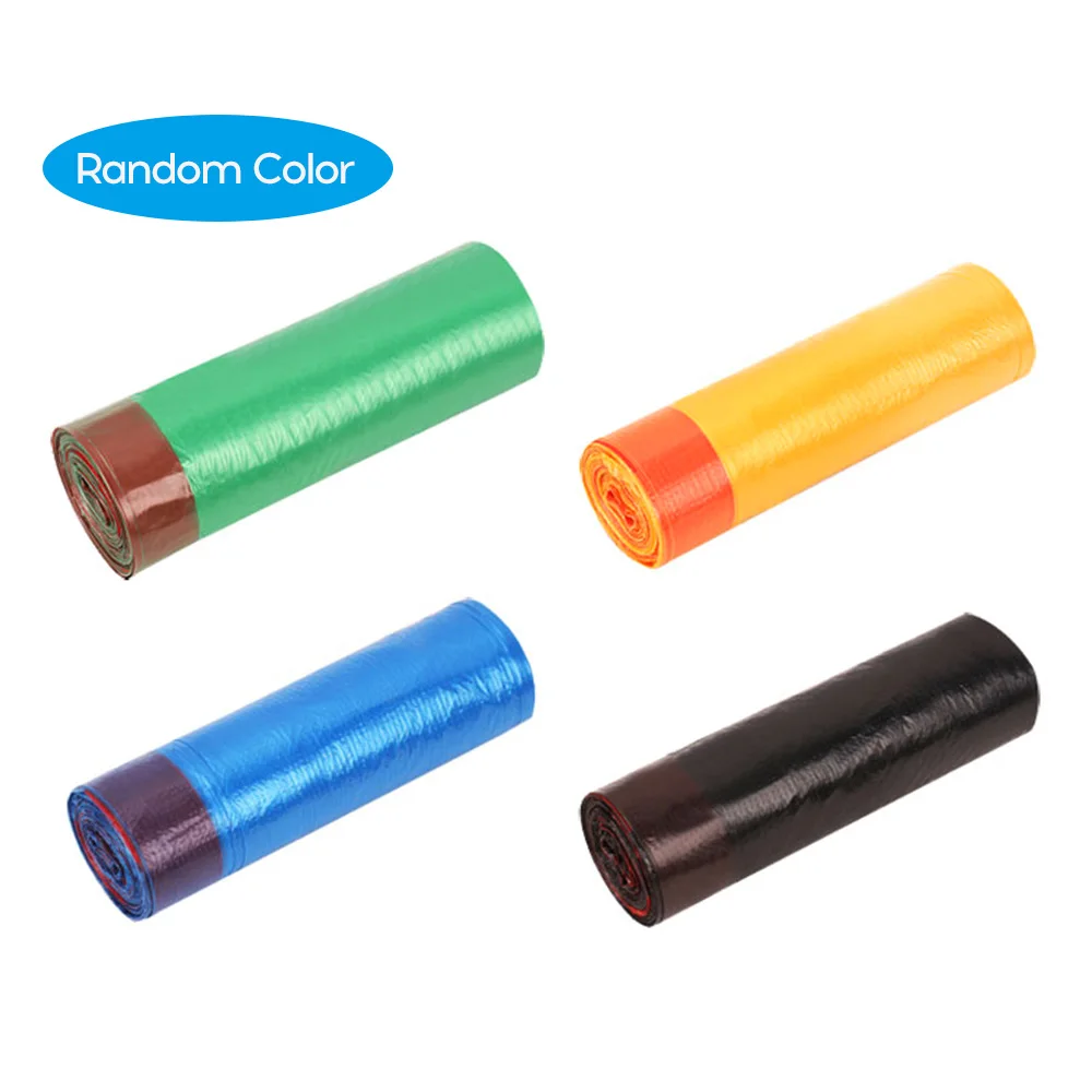 15 шт./рулон мешки для мусора на шнурке|Мешки мусора| |