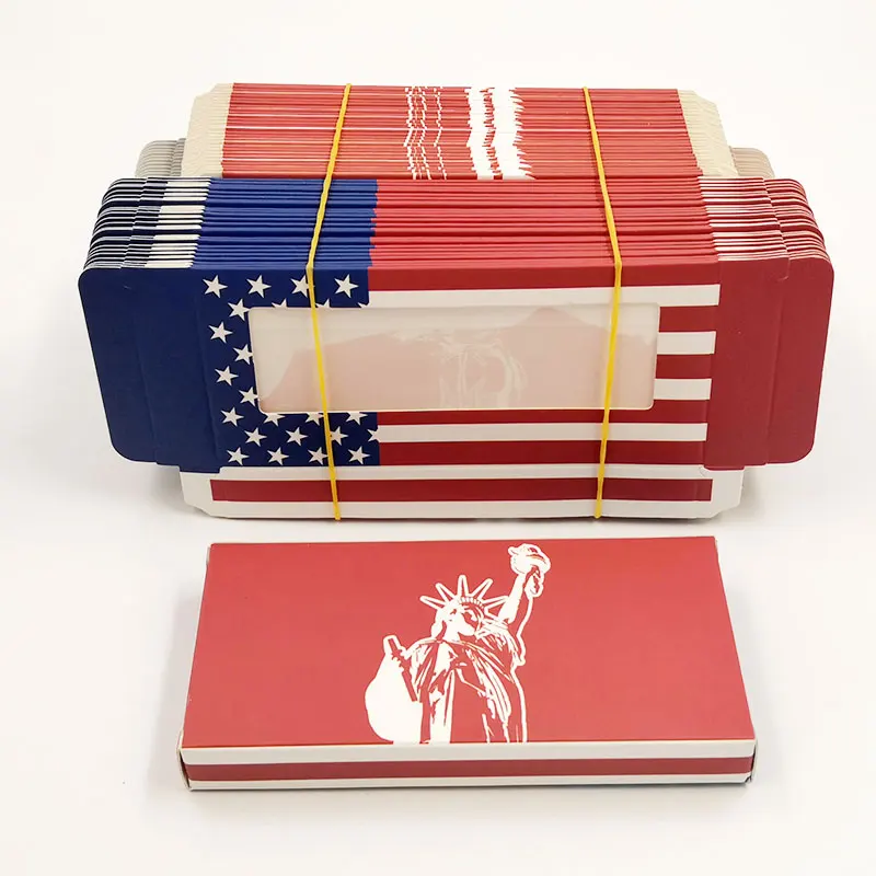 

50Pcs Packaging Box In Bulk Eyelash 10mm-25mm False Eyelashes Mink Eyelash Case 3D Mink Lashes Packaging Boxes