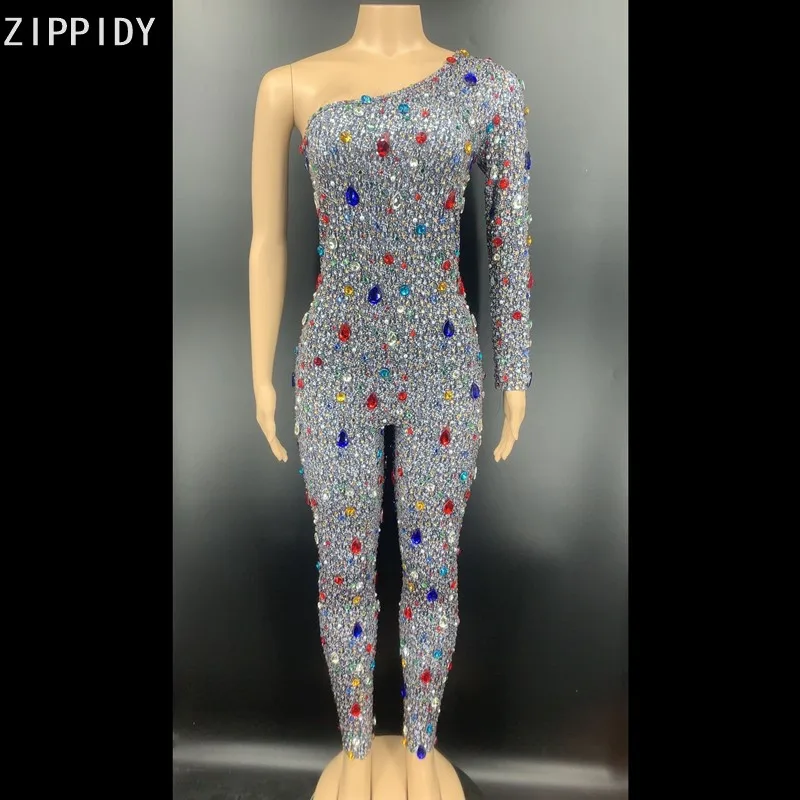 

Комбинезон женский, большого размера, с одним рукавом, разных цветов