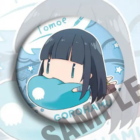 

6pcs/1lot Gorohamu Elf Sagirl Masamune Megumi Figure 5006 Badges Round Brooch Pin Gifts Kids Toy