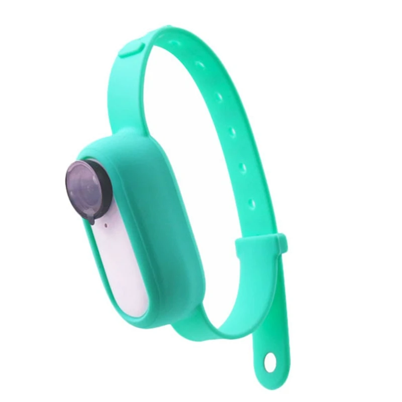 Черный/зеленый/белый силиконовый защитный чехол водонепроницаемый ремешок