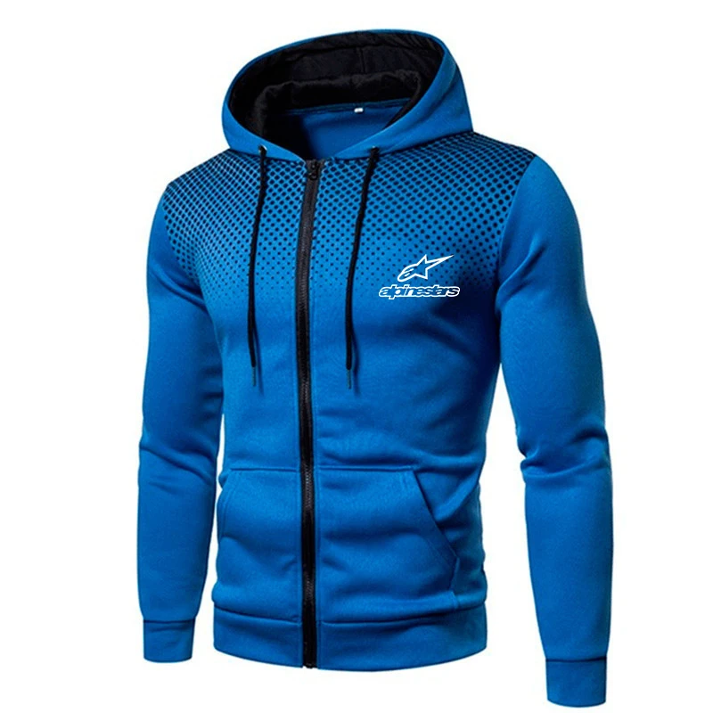 

2021 Alpinestar Letter Printing New Men Pullover Casual Track Field Sportswear Hoodie Jogging Zipper Hooded Sweatshirt Men DG+13