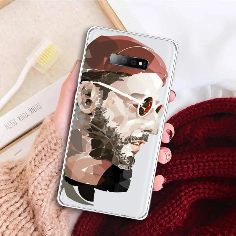 

Leon Matilda Phone Case Transparent For Samsung Galaxy A 71 21s S note 8 9 10 plus 20 ultra