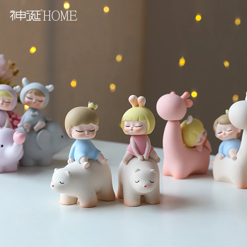 

Креативные украшения для детской комнаты, спальни, гостиной, аксессуары для украшения дома, милый Декор для комнаты, подвески из смолы, укра...